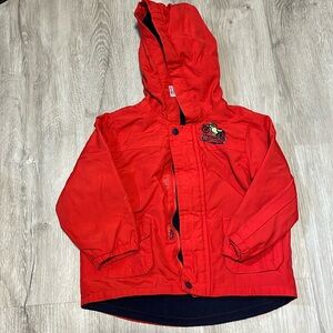4/$20 George red jacket 18-24M